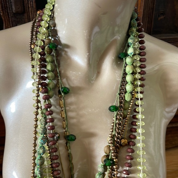 ABS by ALLEN SCHWARTZ RARE VINTAGE NECKLACE - Picture 1 of 9